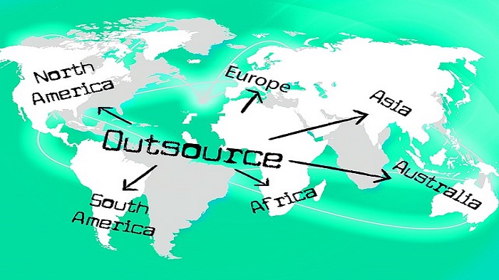 destination d'outsourcing-carte du monde-externalisation de services-buroservices