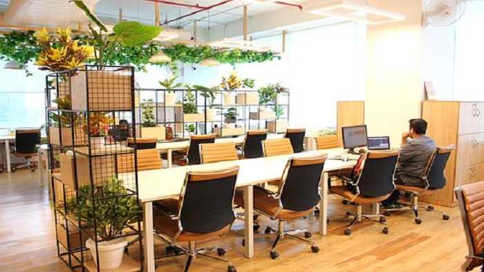 un espace de coworking équipé - bureau partagé - Buro Services 
