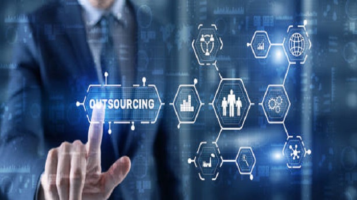 illustration numérique de l'outsourcing - Buro Services