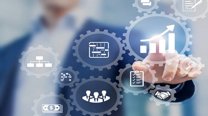 interface graphique avec des icônes représentant le planning des tâches - gestion externalisée du personnel - Buro Services