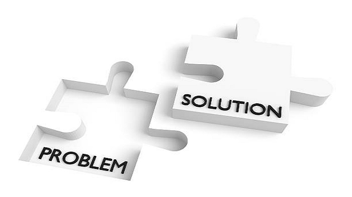 Pièce de puzzle manquante, problème et solution, blanc - contrat de portage salarial - Buro Services